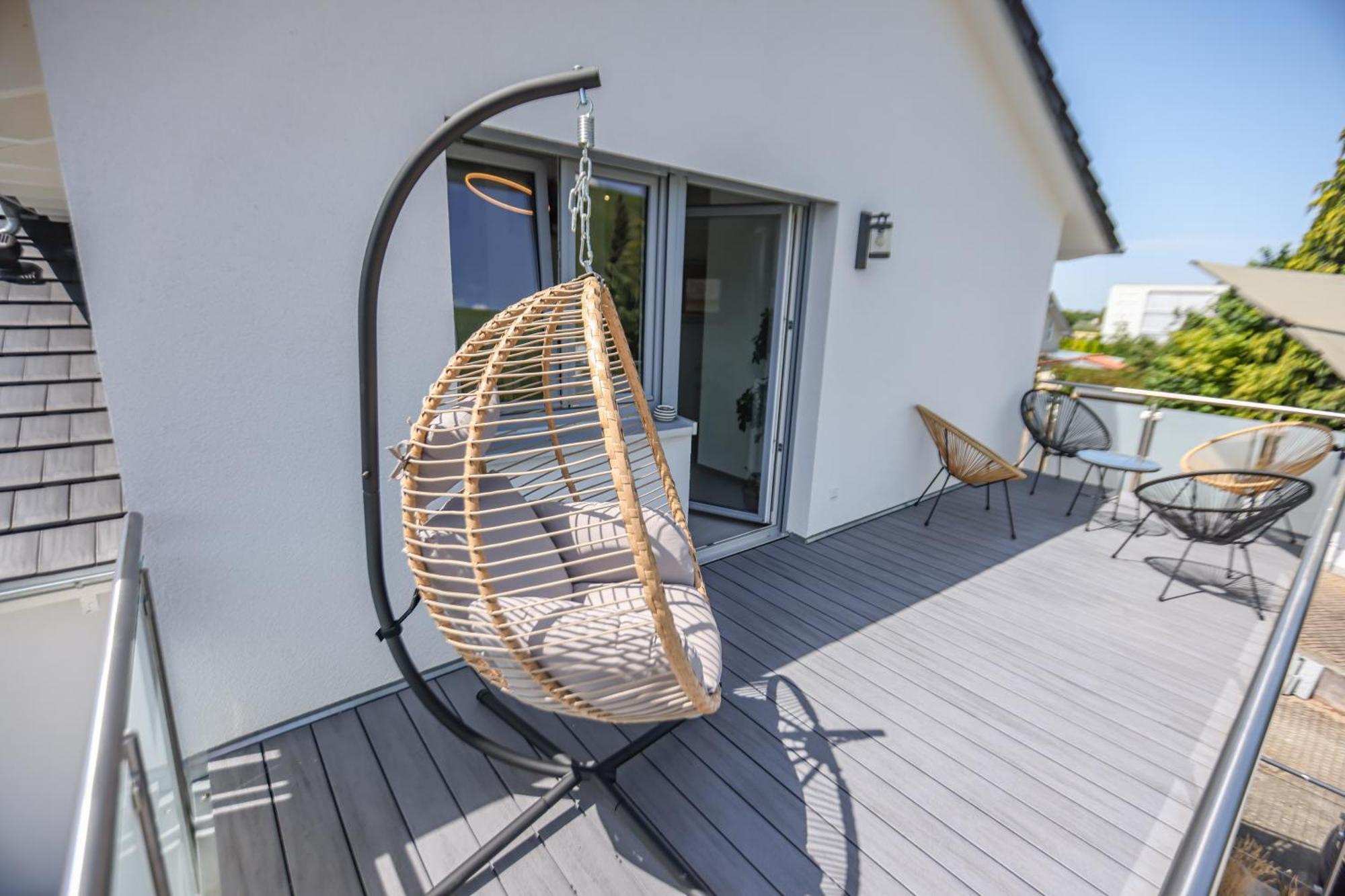 Penthouse-Wohnung I 100 Qm I Blick Auf Die Weinreben I Nespresso I Emma Matratzen Auggen Exterior foto